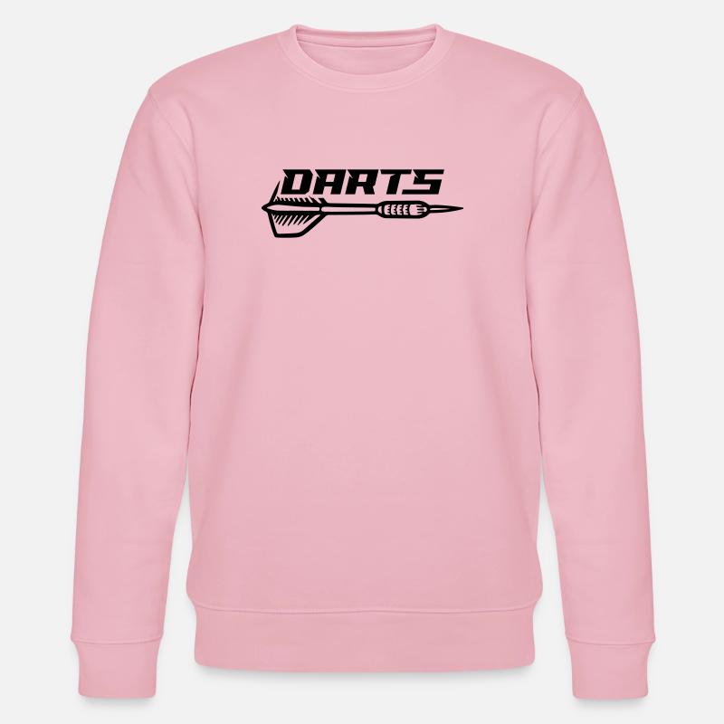 Fléchettes à fléchettes - Sweat bio CHANGER Stanley/Stella Unisexe - rose pâle