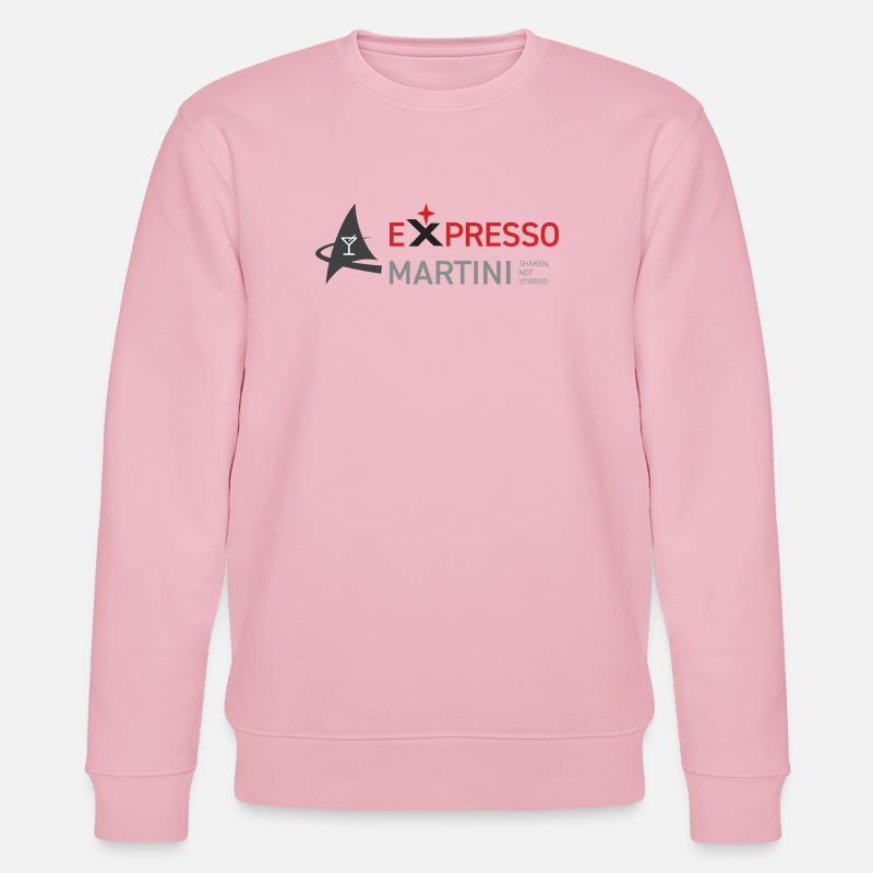 EXPRESS Martini - Stanley/Stella Unisex Bio-Sweatshirt CHANGER  - Hellrosa