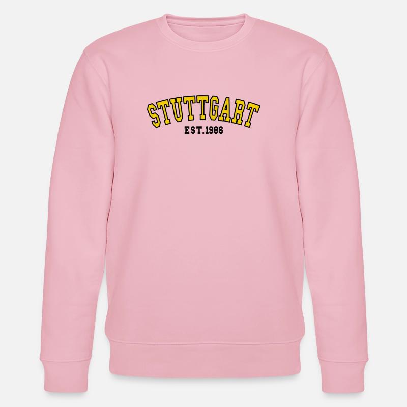 Stuttgart gegründet 1986 - Stanley/Stella Unisex Bio-Sweatshirt CHANGER  - Hellrosa