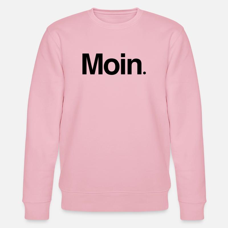 Morgengruss oder so - Stanley/Stella Unisex Bio-Sweatshirt CHANGER  - Hellrosa