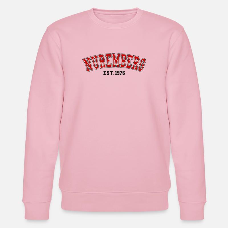 Nürnberg gegründet 1976 - Stanley/Stella Unisex Bio-Sweatshirt CHANGER  - Hellrosa