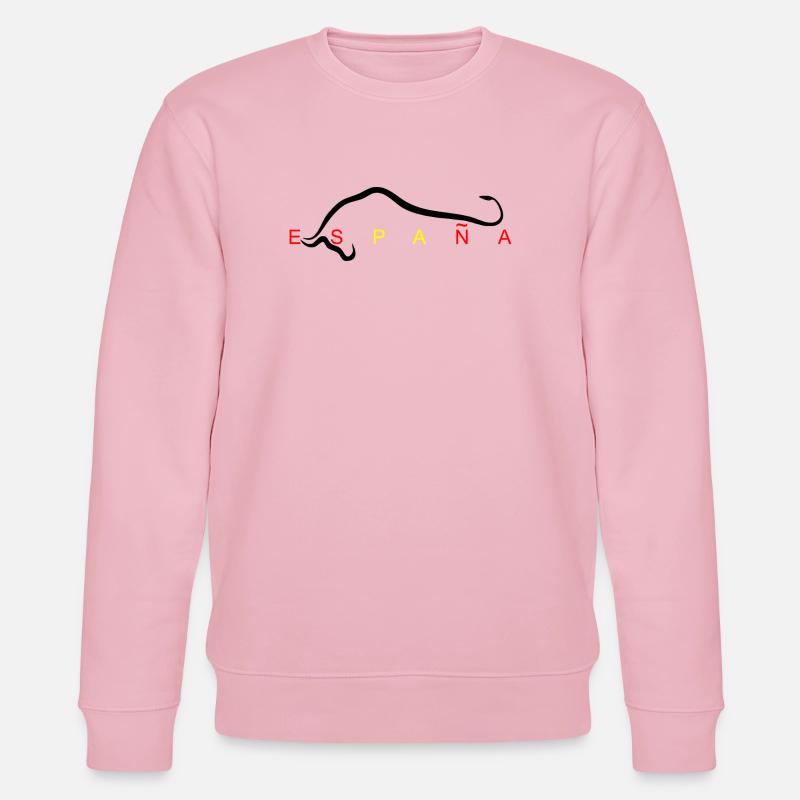 Stier Spanien - Stanley/Stella Unisex Bio-Sweatshirt CHANGER  - Hellrosa
