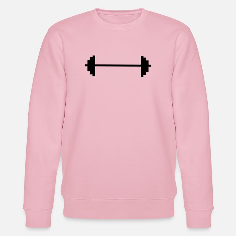 2541614 14692812 gewichte - Stanley/Stella Unisex Bio-Sweatshirt CHANGER  - Hellrosa