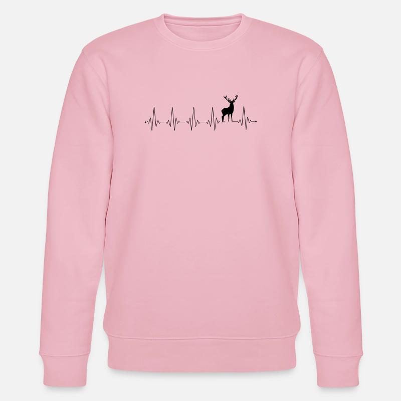 Please Upload Design Image - Stanley/Stella CHANGER Unisex Organic Sweatshirt - cotton pink