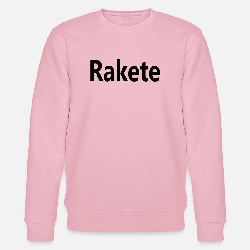 Rakete - Stanley/Stella Unisex Bio-Sweatshirt CHANGER  - Hellrosa