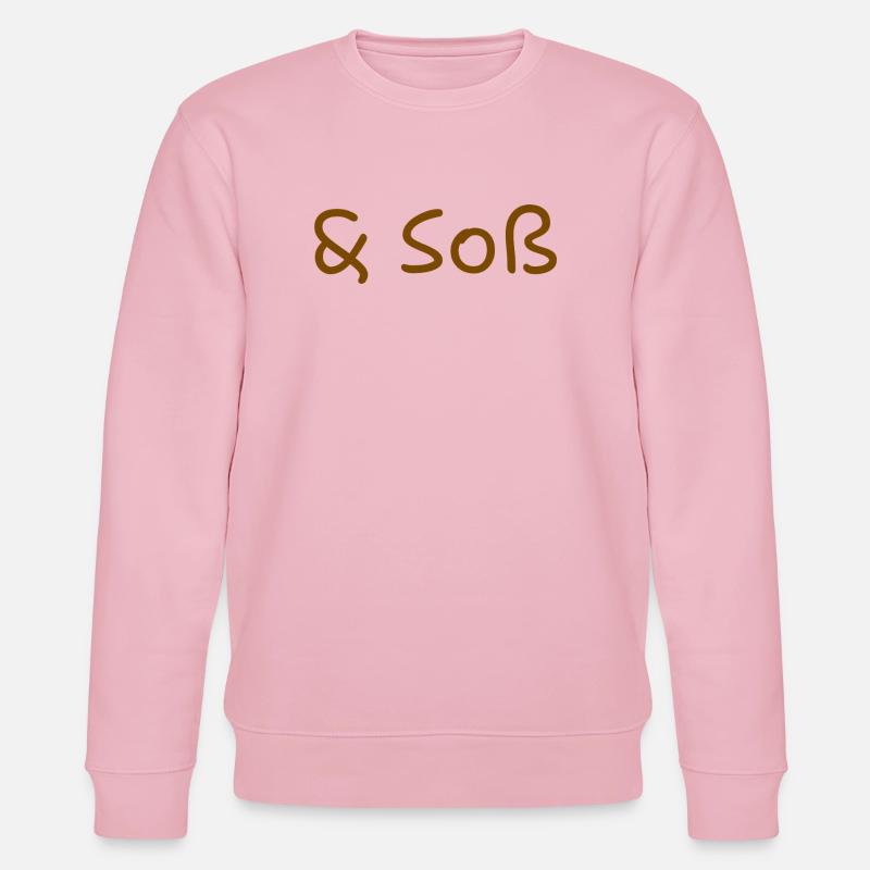 Sauce(s) - Sweat bio CHANGER Stanley/Stella Unisexe - rose pâle