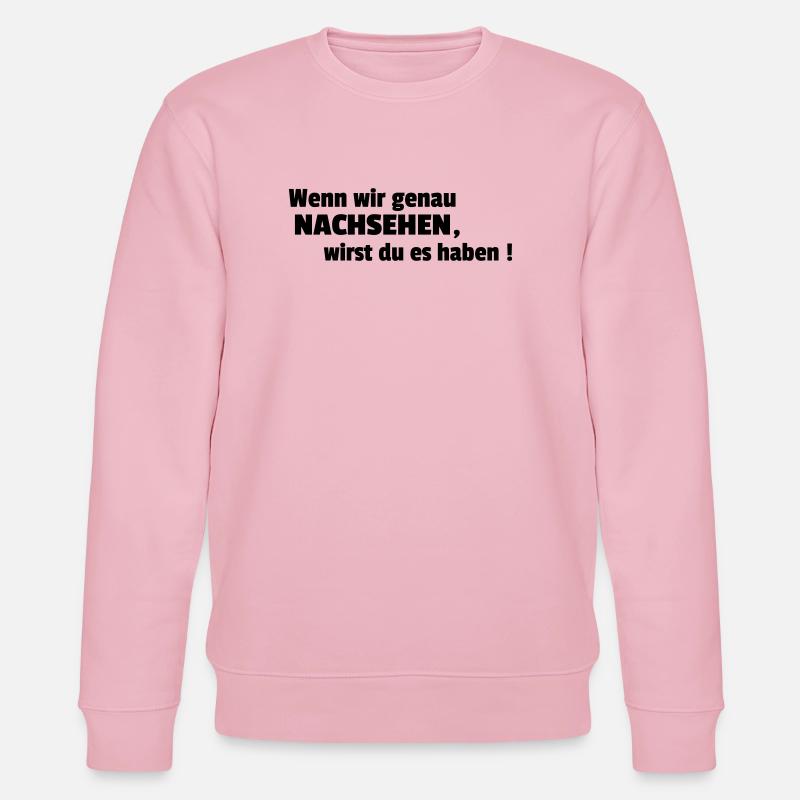 NACHSEHEN - Stanley/Stella Unisex Bio-Sweatshirt CHANGER  - Hellrosa
