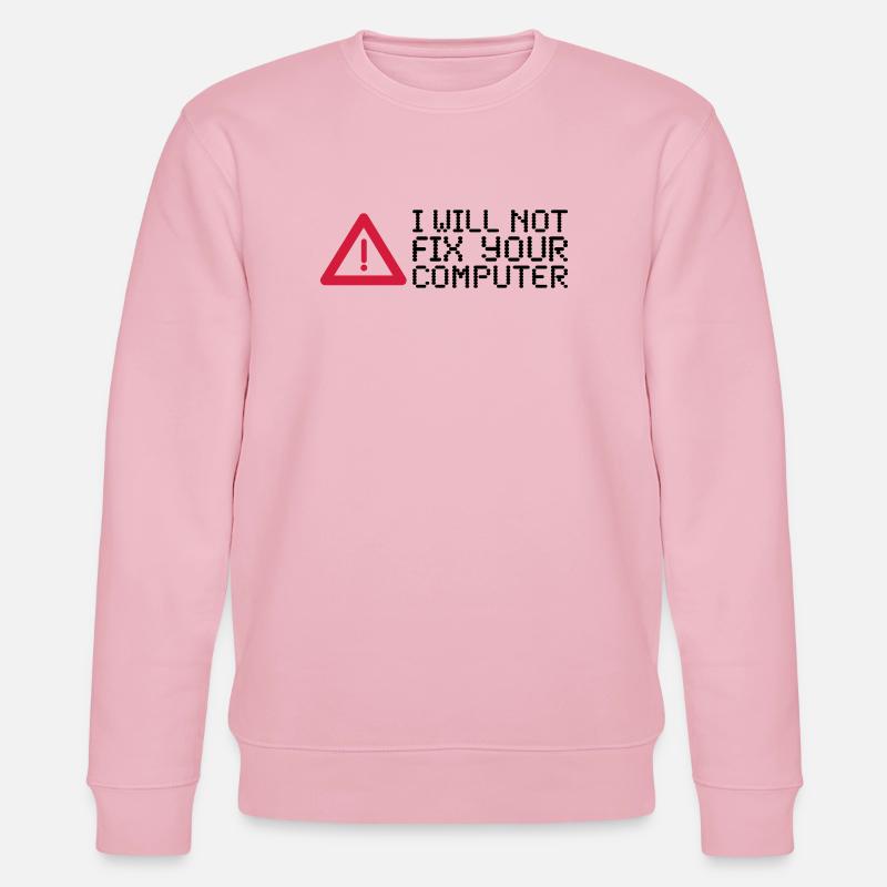 computer - Stanley/Stella CHANGER Unisex Organic Sweatshirt - cotton pink