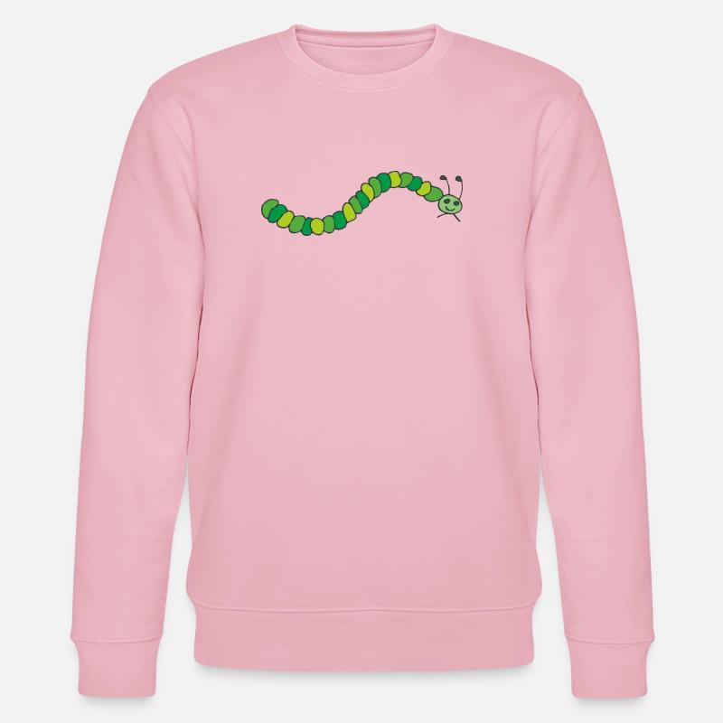 raupe - Stanley/Stella Unisex Bio-Sweatshirt CHANGER  - Hellrosa