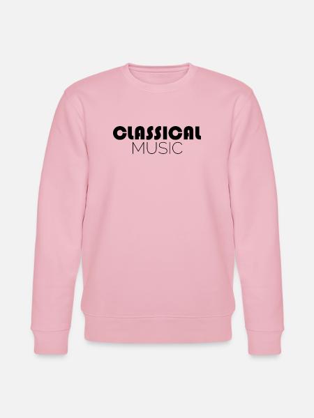 klassisk musikk ikon klassisk musikk musikk ikon - Stanley/Stella CHANGER økologisk unisex-sweatshirt - lyserosa