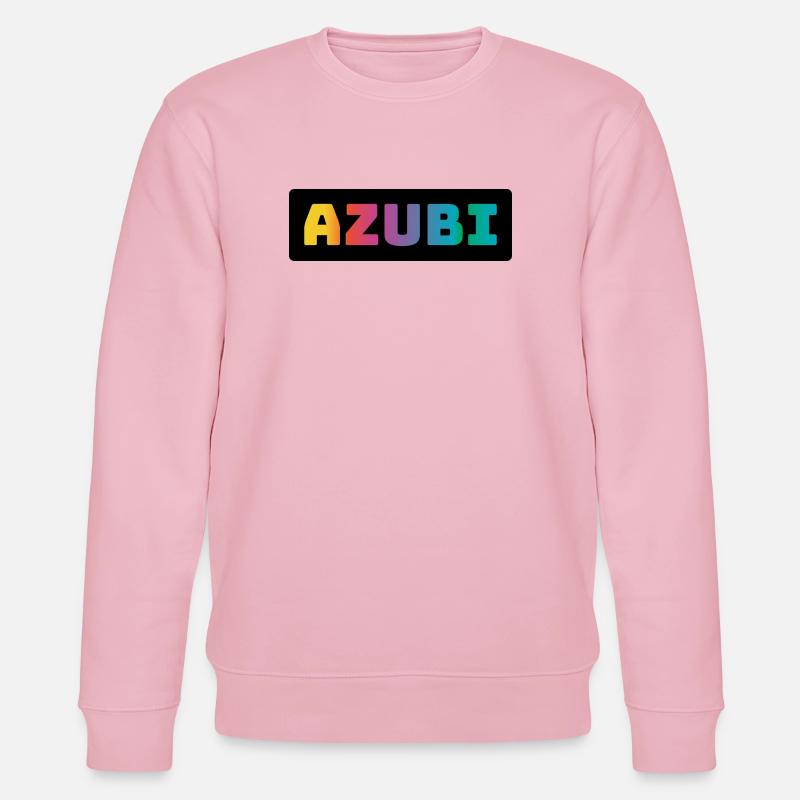 Azubi Tshirt coloured black - Stanley/Stella Unisex Bio-Sweatshirt CHANGER - Hellrosa