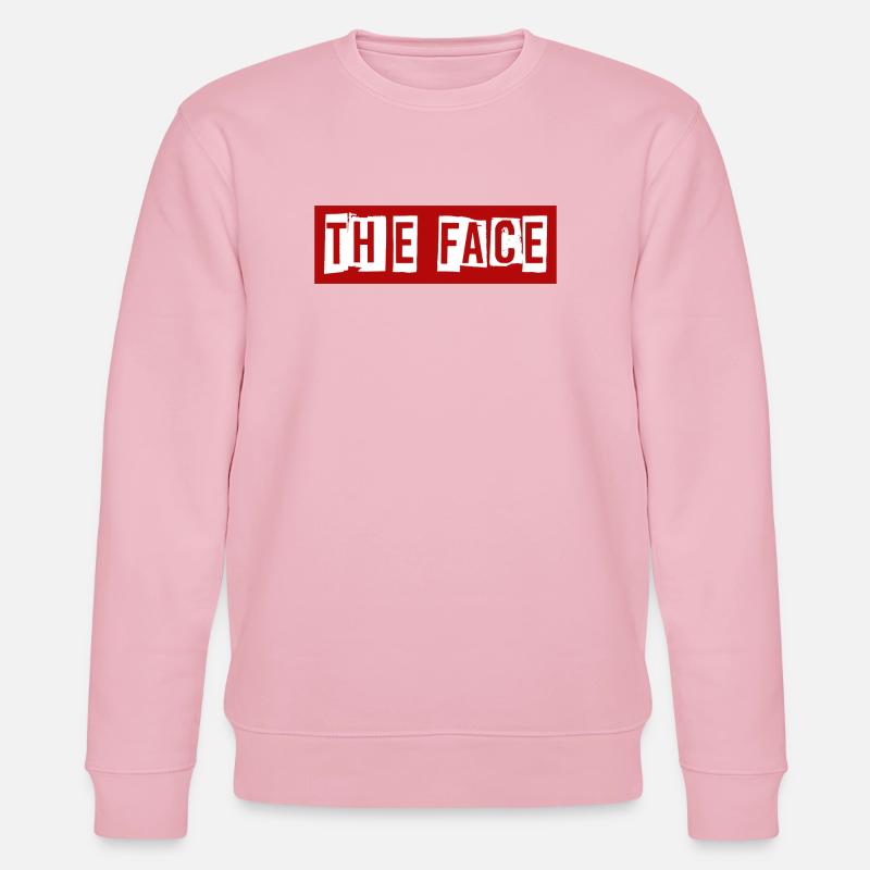 The Face - Stanley/Stella Unisex Bio-Sweatshirt CHANGER  - Hellrosa