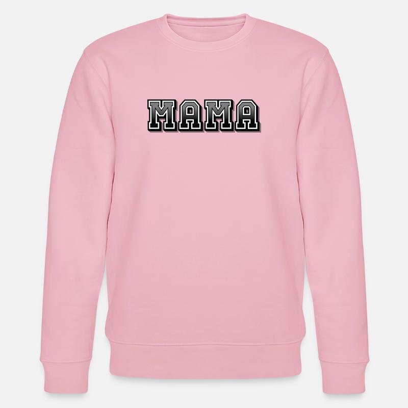 MAMA - Stanley/Stella Unisex Bio-Sweatshirt CHANGER  - Hellrosa