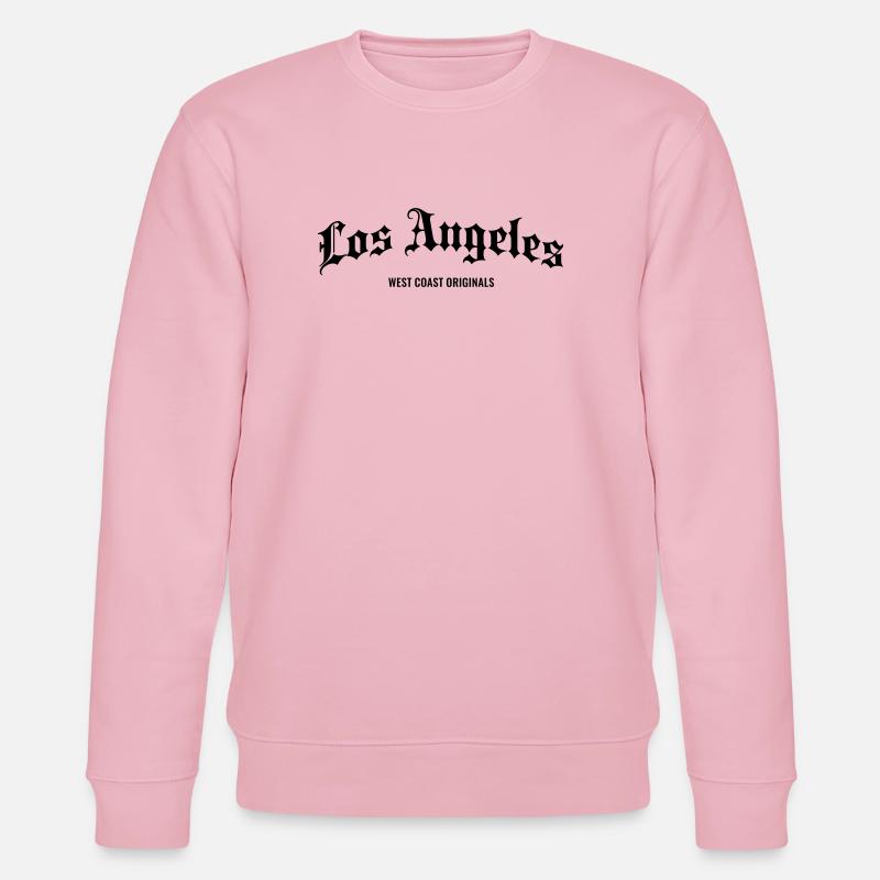 LOS ANGELES - Stanley/Stella Unisex Bio-Sweatshirt CHANGER - Hellrosa