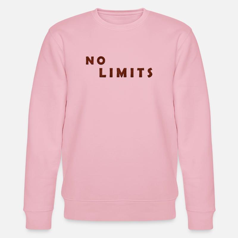 Wildblumenmuster Nachhaltiges T-Shirt - Stanley/Stella Unisex Bio-Sweatshirt CHANGER  - Hellrosa