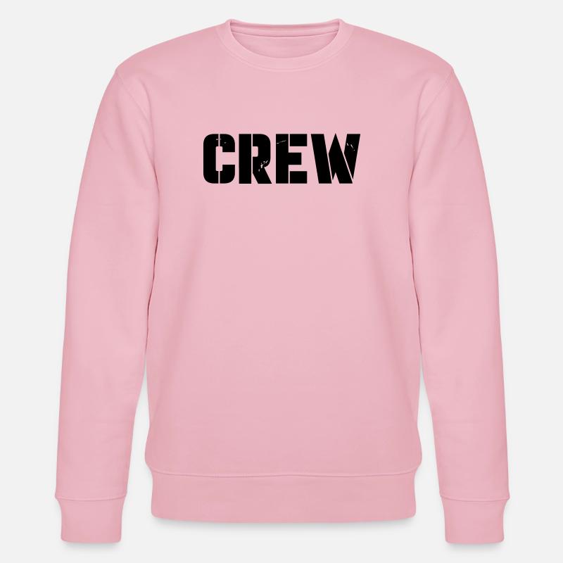 équipage - Sweat bio CHANGER Stanley/Stella Unisexe - rose pâle