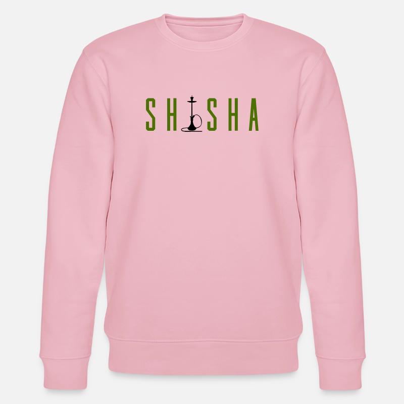 Hookah - Stanley/Stella CHANGER Unisex Organic Sweatshirt - cotton pink