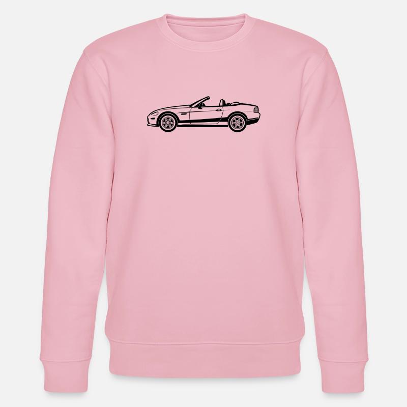 Voiture décapotable - Sweat bio CHANGER Stanley/Stella Unisexe - rose pâle
