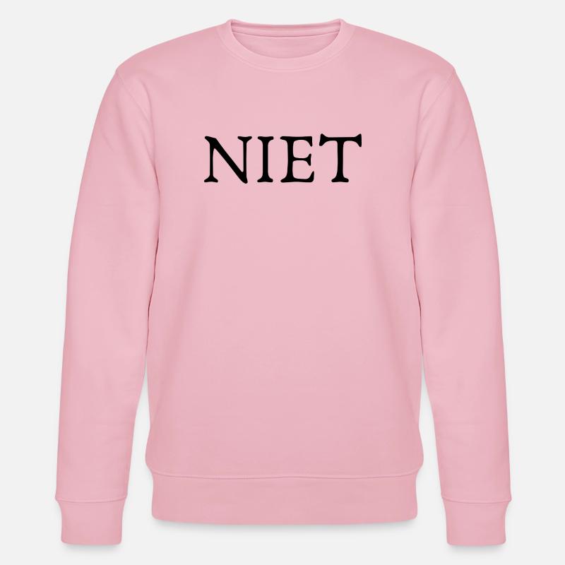 NIET - Sweat bio CHANGER Stanley/Stella Unisexe - rose pâle