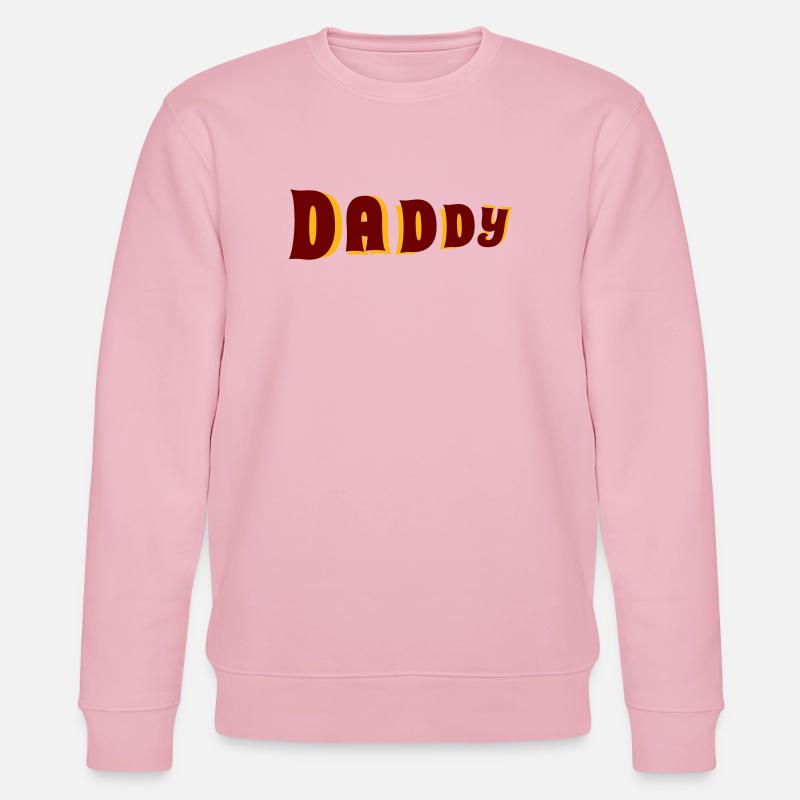 Daddy - Stanley/Stella Unisex Bio-Sweatshirt CHANGER - Hellrosa