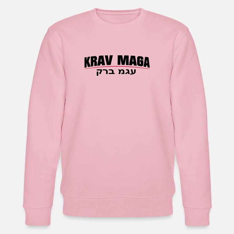KravMaga Original - Stanley/Stella Unisex Bio-Sweatshirt CHANGER - Hellrosa