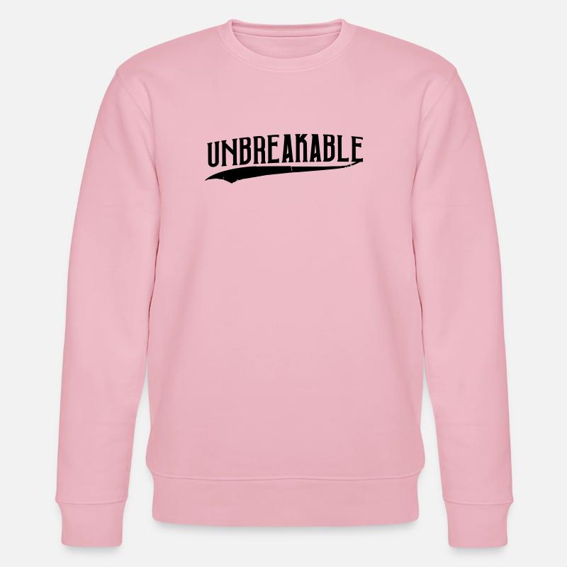 unbreakable inexorable strong training populaire - Sweat bio CHANGER Stanley/Stella Unisexe - rose pâle