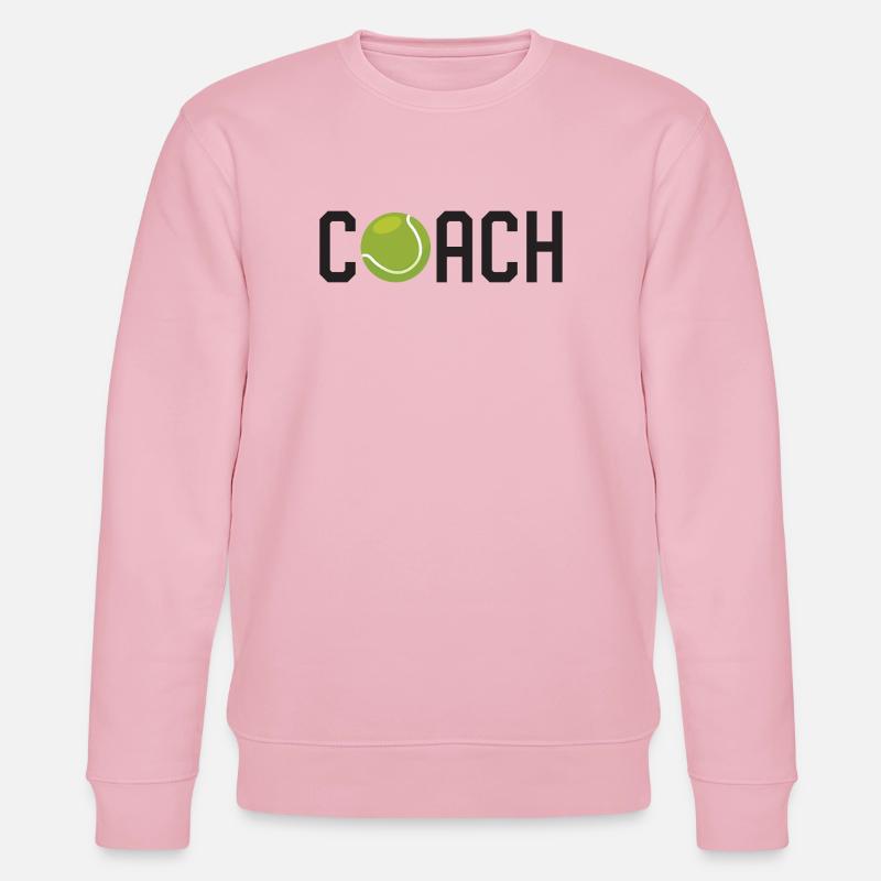 Tennis-Coach - Stanley/Stella Unisex Bio-Sweatshirt CHANGER  - Hellrosa