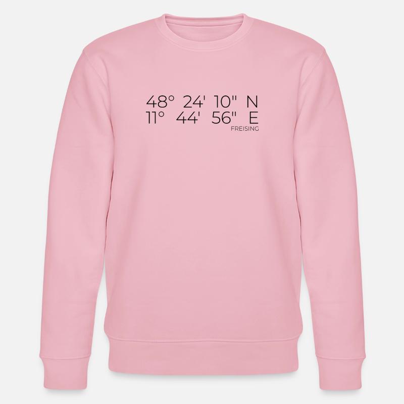 Coordinates Freising - Stanley/Stella CHANGER Unisex Organic Sweatshirt - cotton pink