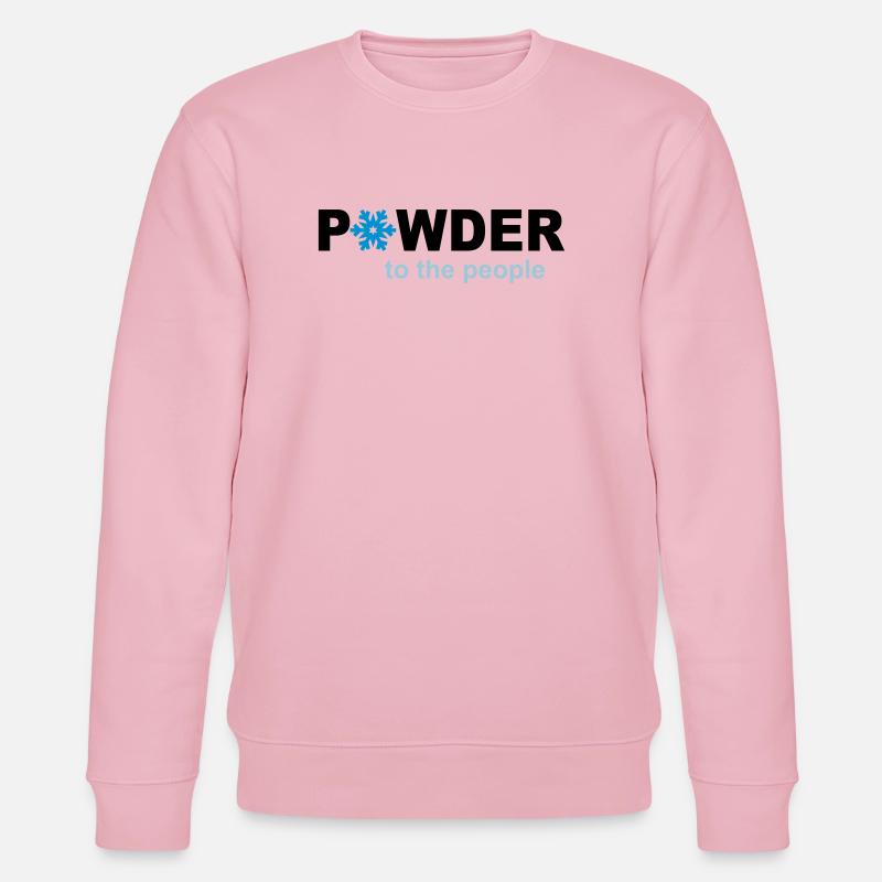 Schnee - Stanley/Stella Unisex Bio-Sweatshirt CHANGER  - Hellrosa