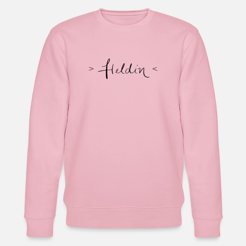 Heldin - Stanley/Stella Unisex Bio-Sweatshirt CHANGER  - Hellrosa