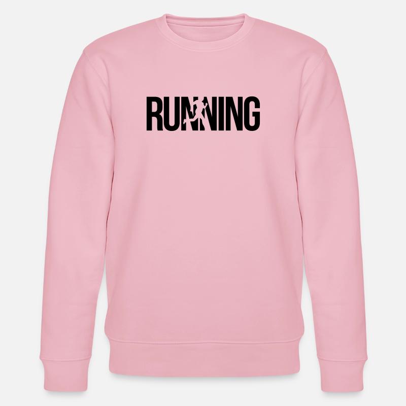Laufen - Stanley/Stella Unisex Bio-Sweatshirt CHANGER  - Hellrosa