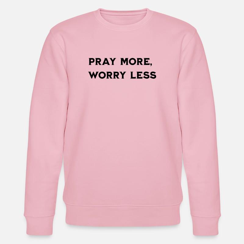 Abstrakt Farbexplosion Kunstdesign - Stanley/Stella Unisex Bio-Sweatshirt CHANGER  - Hellrosa