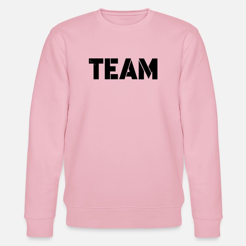 Équipe - Sweat bio CHANGER Stanley/Stella Unisexe - rose pâle