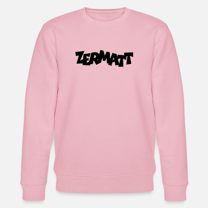 Zermatt - Sweat bio CHANGER Stanley/Stella Unisexe - rose pâle