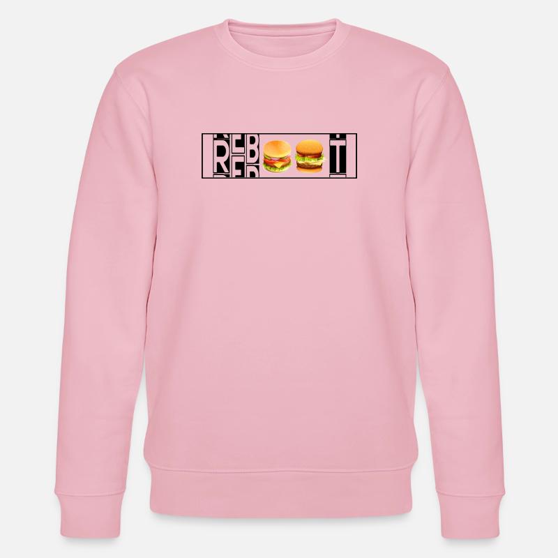 NEUSTART - Stanley/Stella Unisex Bio-Sweatshirt CHANGER  - Hellrosa