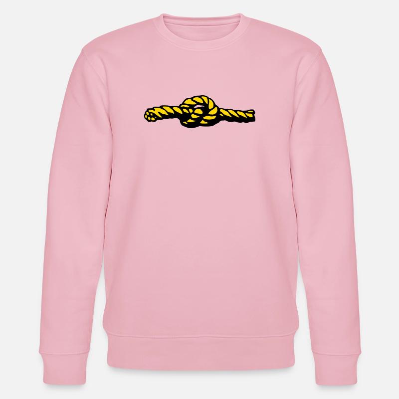 Knoten - Stanley/Stella Unisex Bio-Sweatshirt CHANGER  - Hellrosa