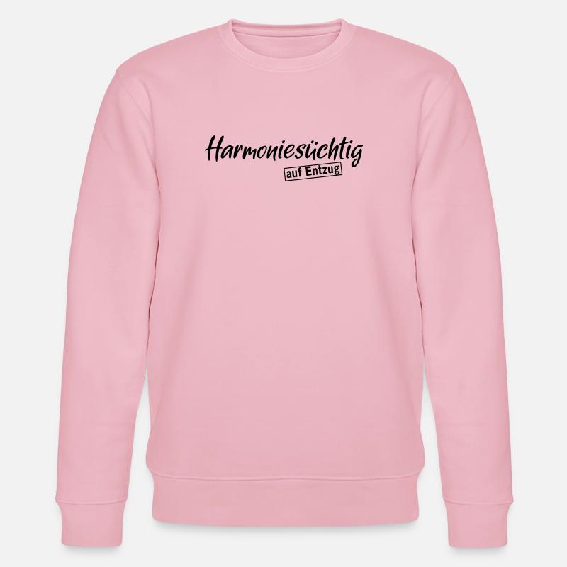 Harmoniesuechtig - Stanley/Stella Unisex Bio-Sweatshirt CHANGER  - Hellrosa