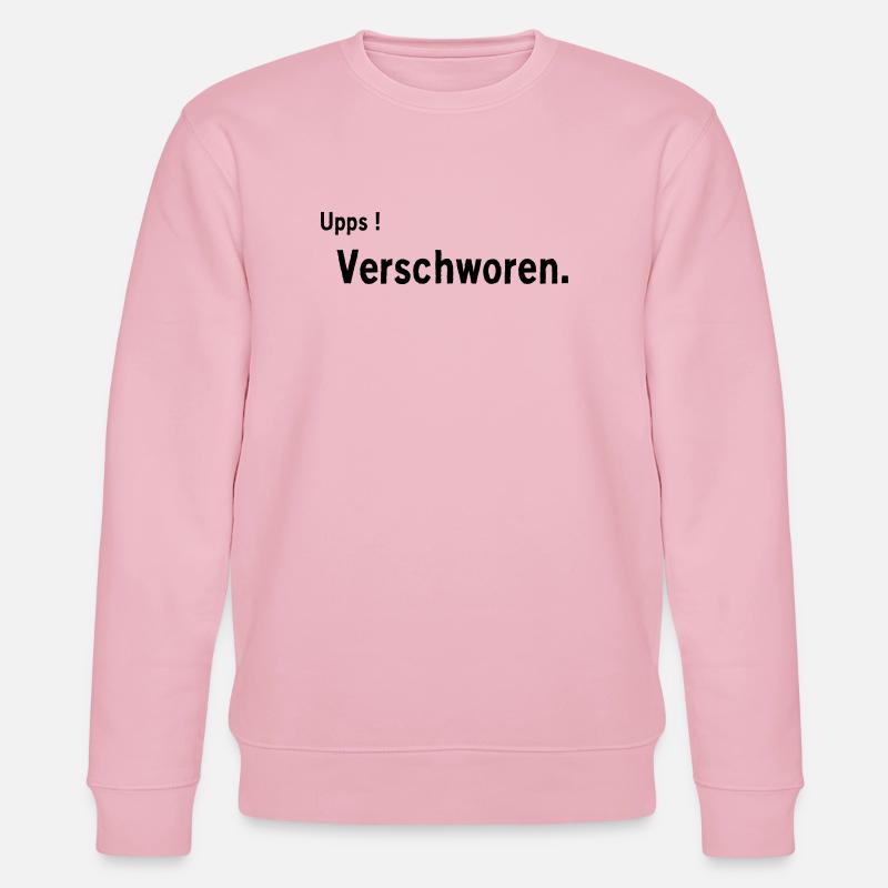 Verschworen - Stanley/Stella Unisex Bio-Sweatshirt CHANGER  - Hellrosa