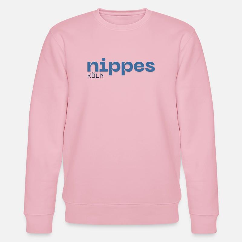 Nippes Köln Stadtteil  - Stanley/Stella Unisex Bio-Sweatshirt CHANGER  - Hellrosa