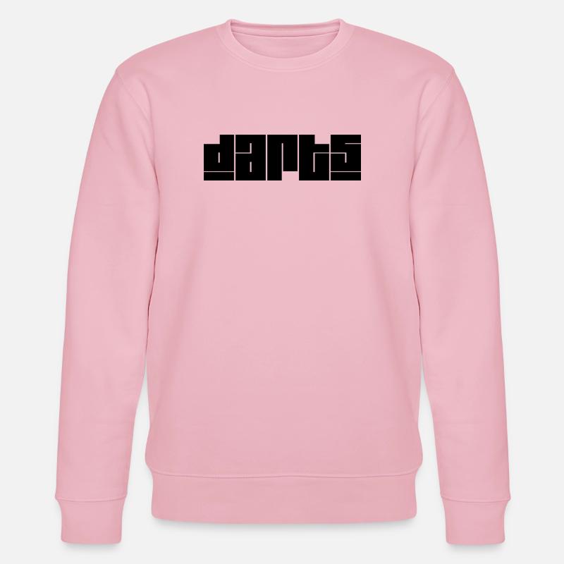 Fléchettes, fléchettes - Sweat bio CHANGER Stanley/Stella Unisexe - rose pâle