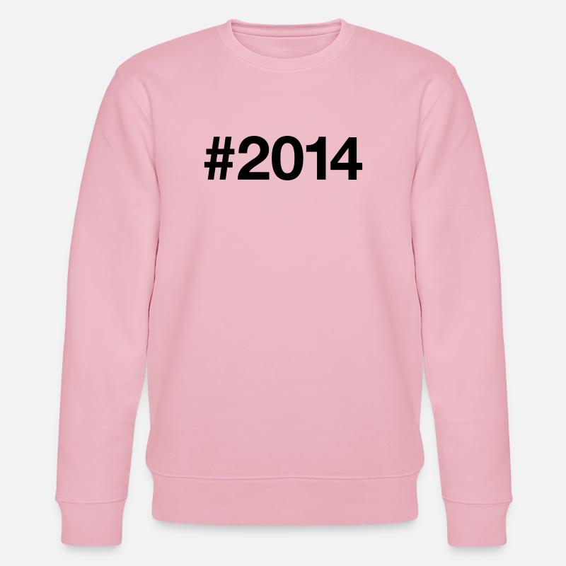 12e anniversaire du millésime 2014 - Sweat bio CHANGER Stanley/Stella Unisexe - rose pâle