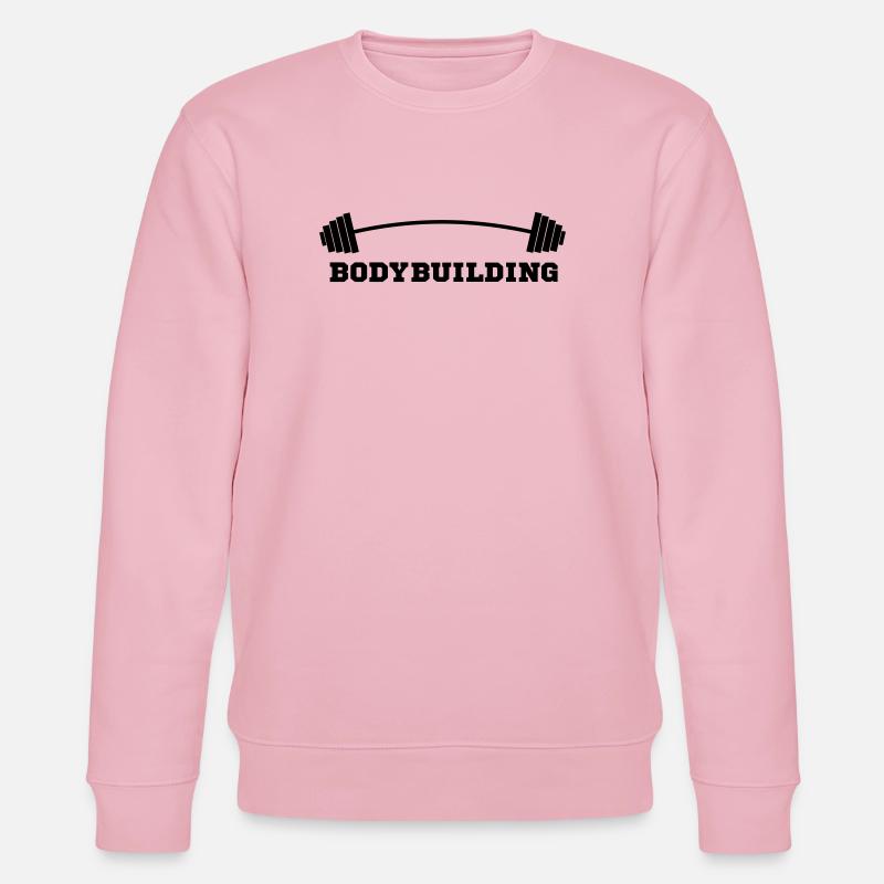 Langhantel - Stanley/Stella Unisex Bio-Sweatshirt CHANGER  - Hellrosa
