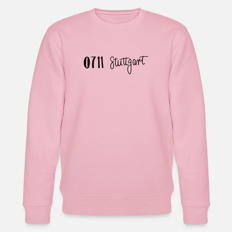 0711 Stuttgart, Germany - Stanley/Stella CHANGER Unisex Organic Sweatshirt - cotton pink