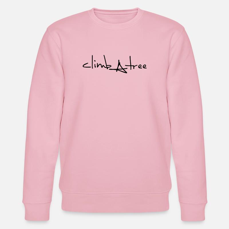 climbAtree - Stanley/Stella Unisex Bio-Sweatshirt CHANGER  - Hellrosa
