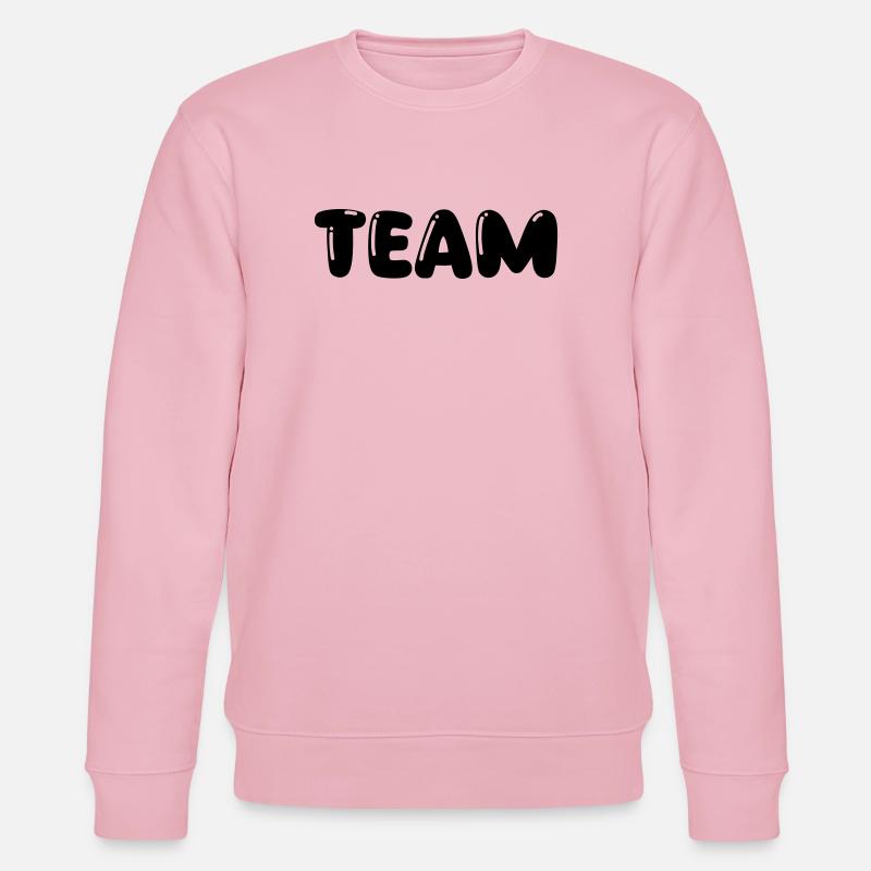 Équipe - Sweat bio CHANGER Stanley/Stella Unisexe - rose pâle