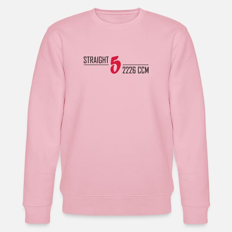 Straight Five - Stanley/Stella Unisex Bio-Sweatshirt CHANGER  - Hellrosa