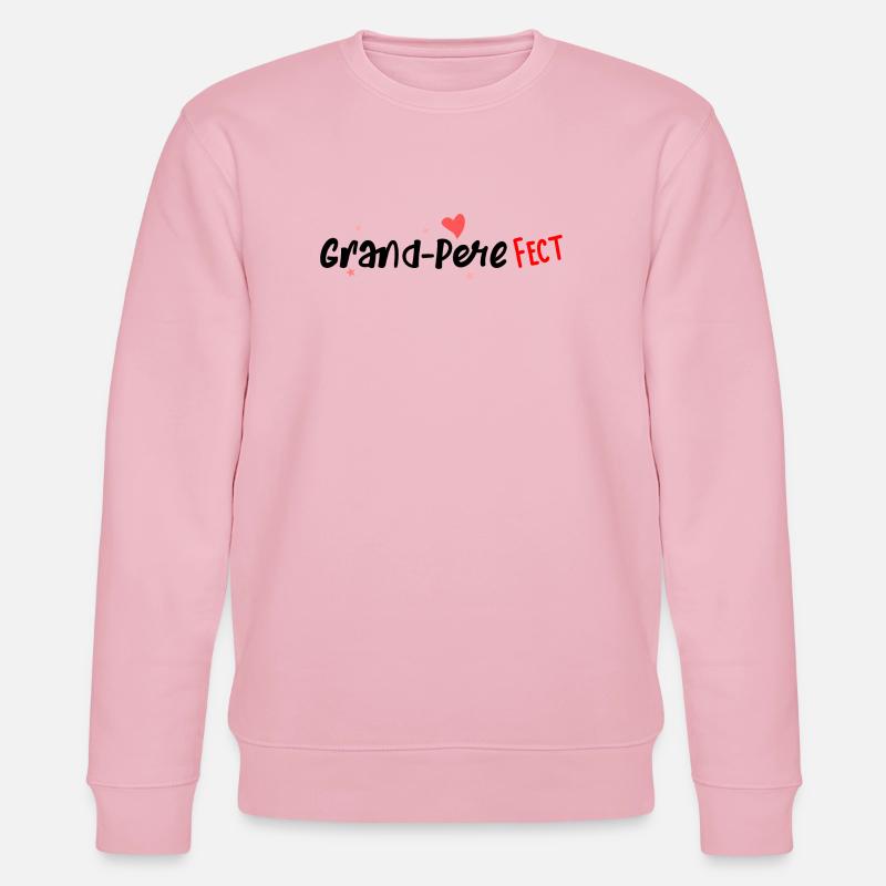Grand-pere fect - Sweat bio CHANGER Stanley/Stella Unisexe - rose pâle