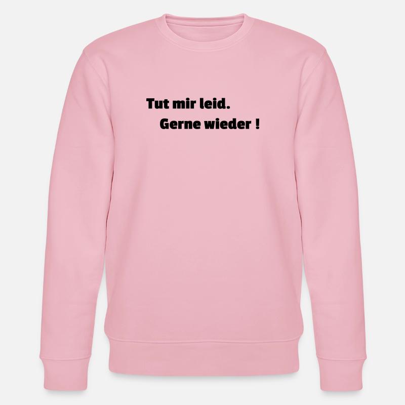Gerne wieder - Stanley/Stella Unisex Bio-Sweatshirt CHANGER  - Hellrosa