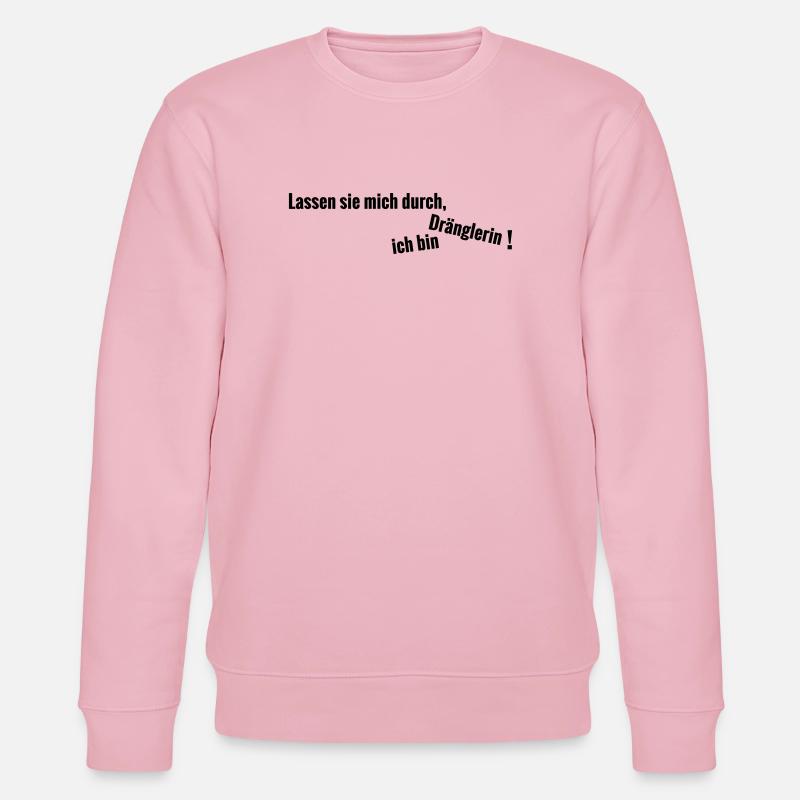 Draenglerin - Stanley/Stella Unisex Bio-Sweatshirt CHANGER  - Hellrosa
