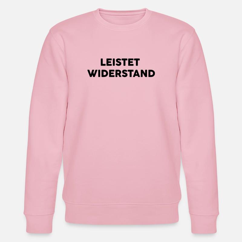 Wiederstand - Stanley/Stella Unisex Bio-Sweatshirt CHANGER  - Hellrosa